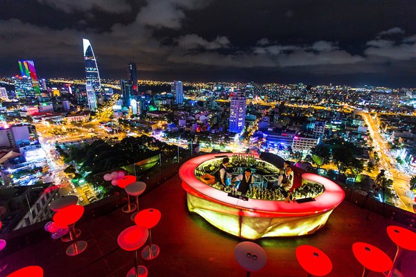 Top rooftop bars in ho chi minh city